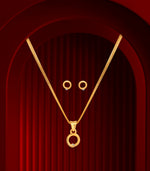 Single stud loop pendant set