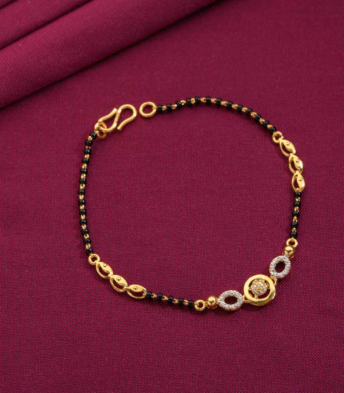 PNG Son's Swing Lotus Mangalsutra Bracelet fo women –