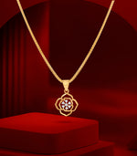 Roselle Gold Pendant