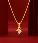 Elvina Gold Pendant