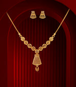 Geometric Charm Necklace Set