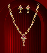 Triya Gold Necklace Set