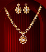 Blossom Gold Necklace Set