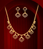 Timeless Contours Gold Necklace