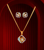 The Mosaic Bloom Pendant Set