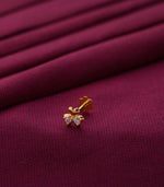 Trio Petals Nose Pin