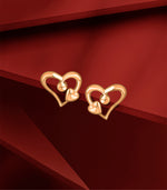 Designer Heart Gold Tops