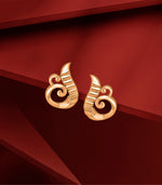 Shining Swirl Gold Tops