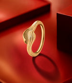 Sacred Bond Gold Finger Ring