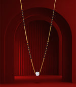 Oval Gold Mangalsutra