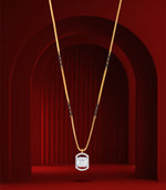 Emerald Aura Gold Mangalsutra