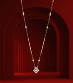 Square Elegance Mangalsutra