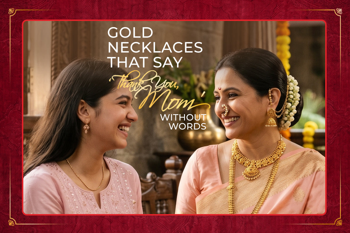 Gold Necklaces That Say ‘Thank You, Mom’ Without Words