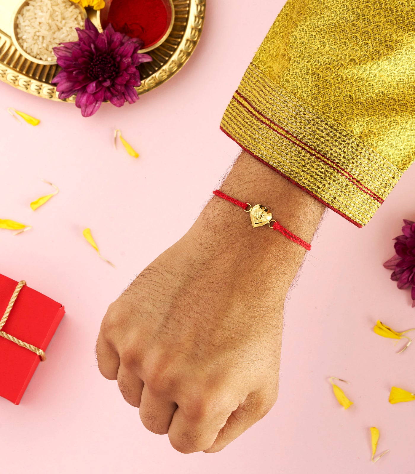 Gold Rakhi By P N Gadgil & Sons Ltd