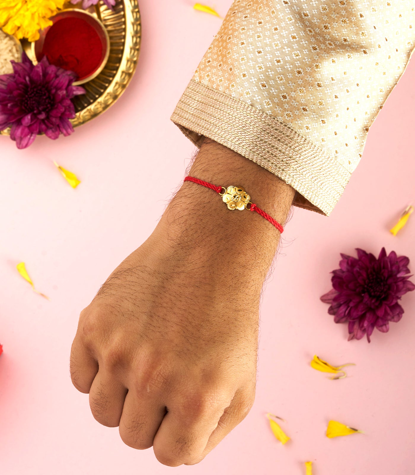 Gold Rakhi By P N Gadgil & Sons Ltd