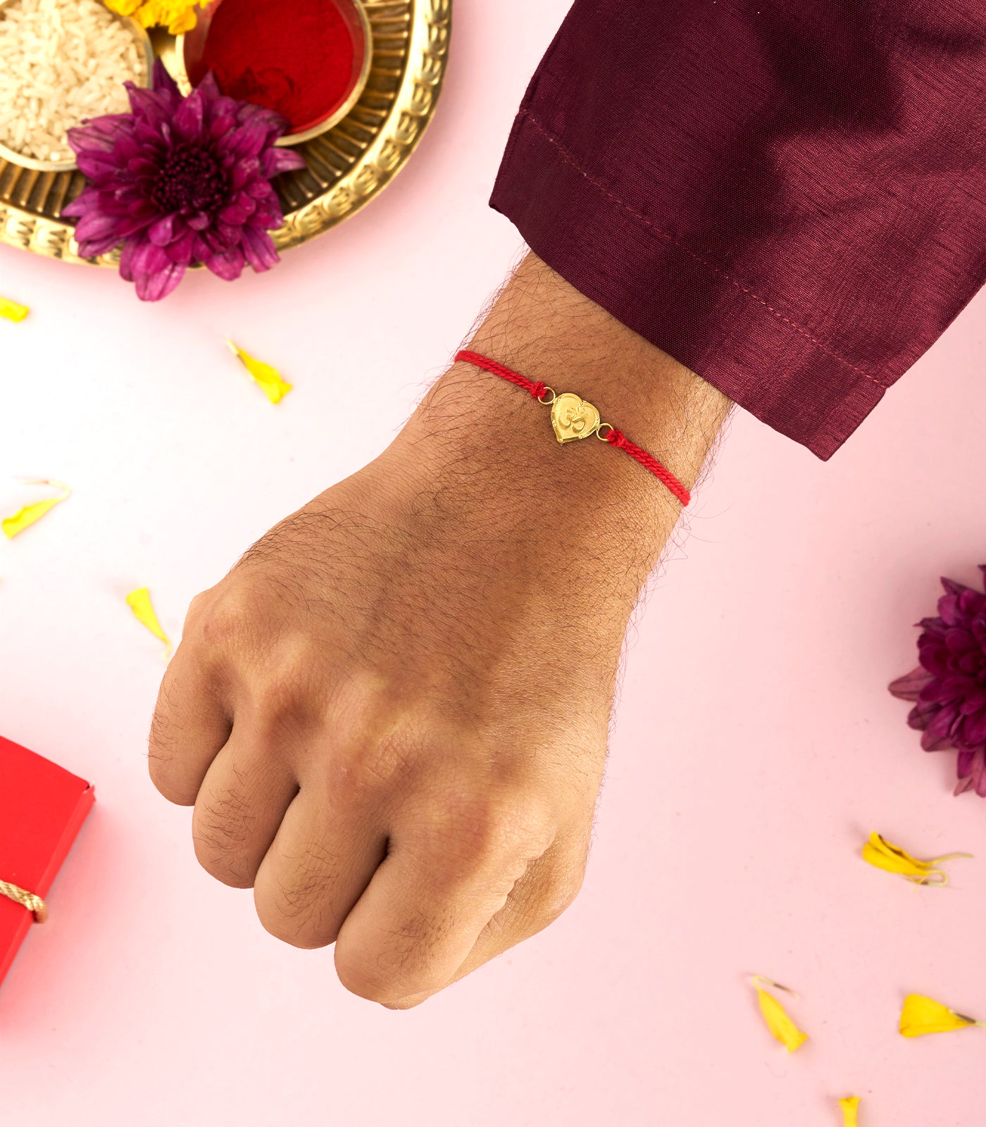 Gold Rakhi By P N Gadgil & Sons Ltd