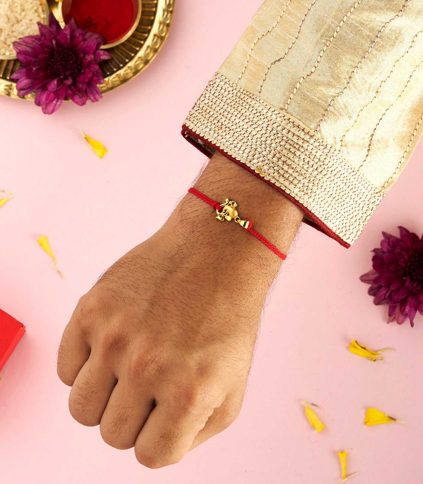 Gold Rakhi By P N Gadgil & Sons Ltd