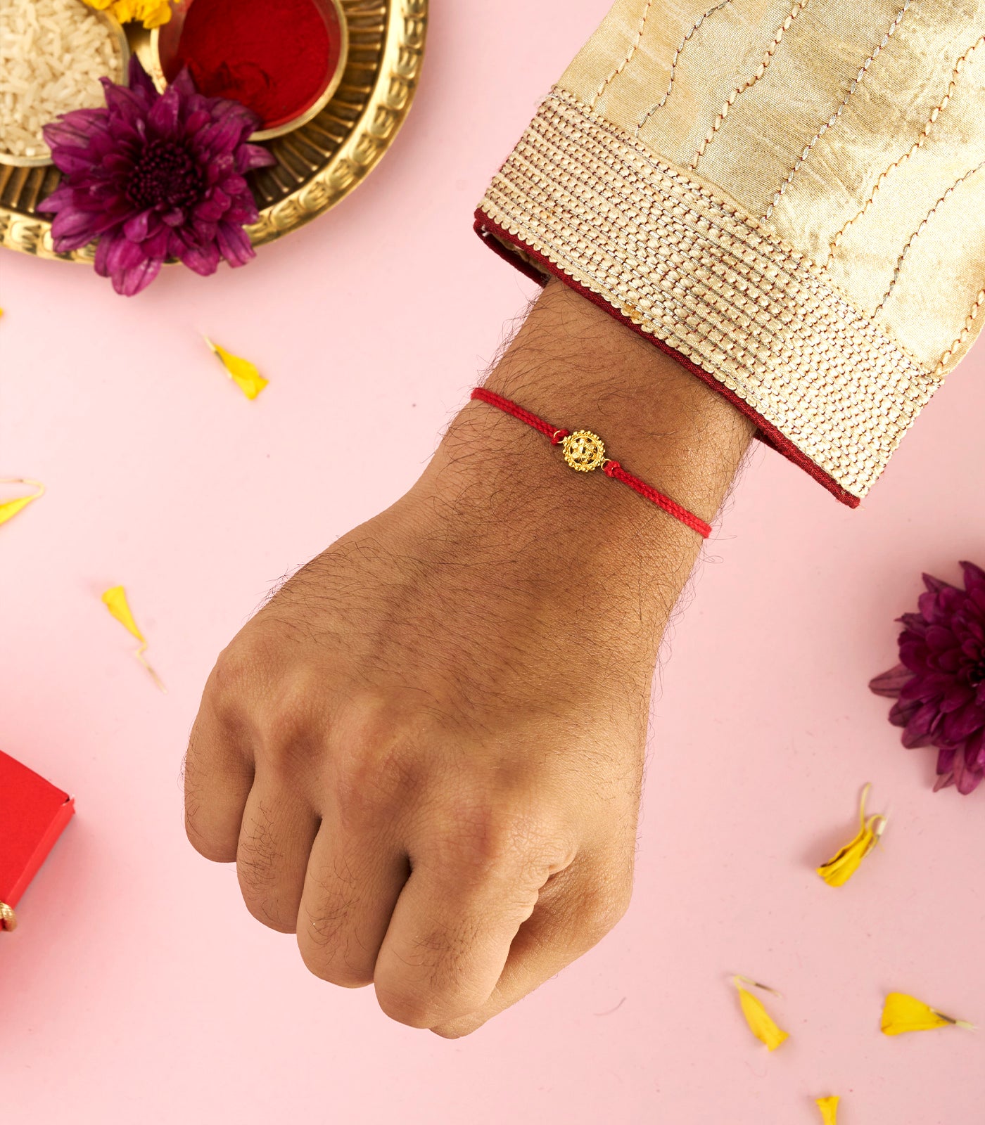 Gold Rakhi By P N Gadgil & Sons Ltd