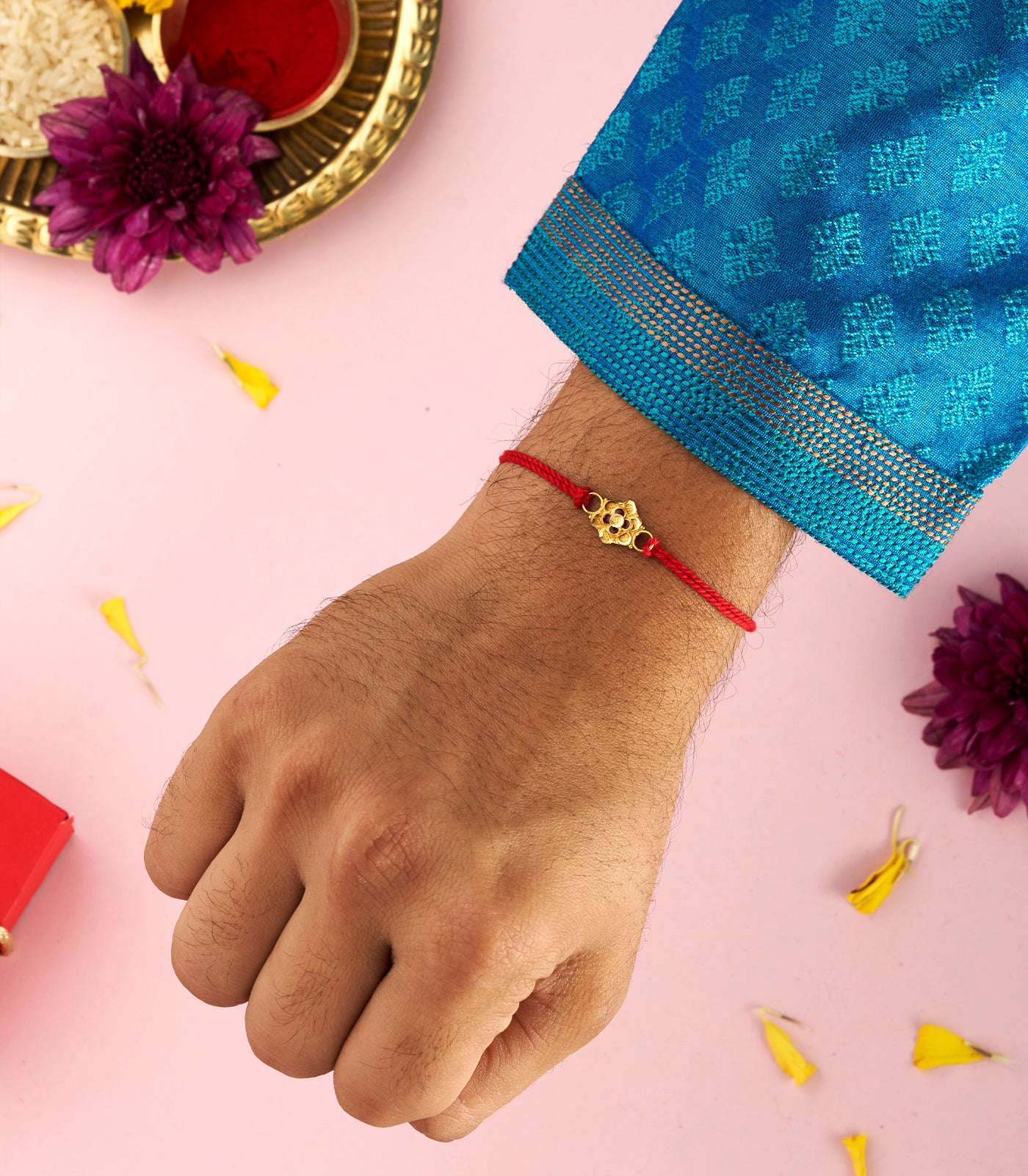 Gold Rakhi By P N Gadgil & Sons Ltd