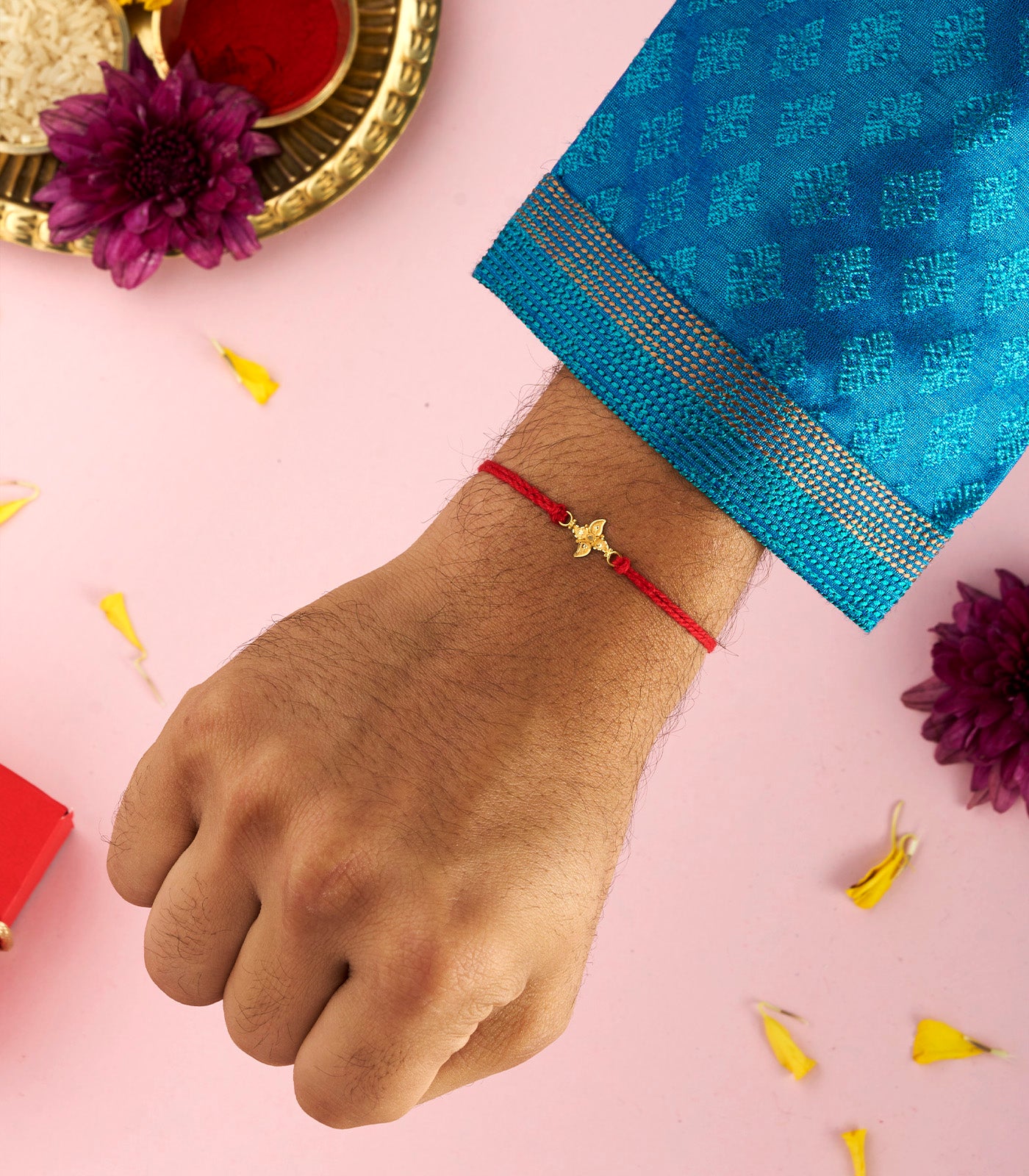Gold Rakhi By P N Gadgil & Sons Ltd