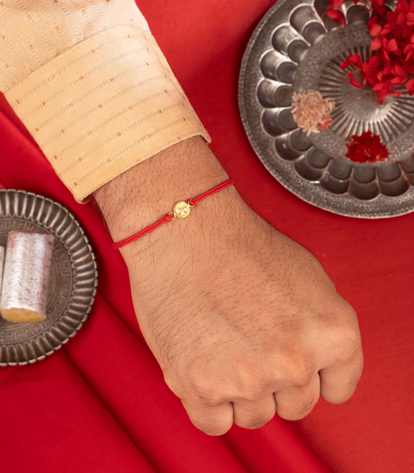 Gold Rakhi By P N Gadgil & Sons Ltd