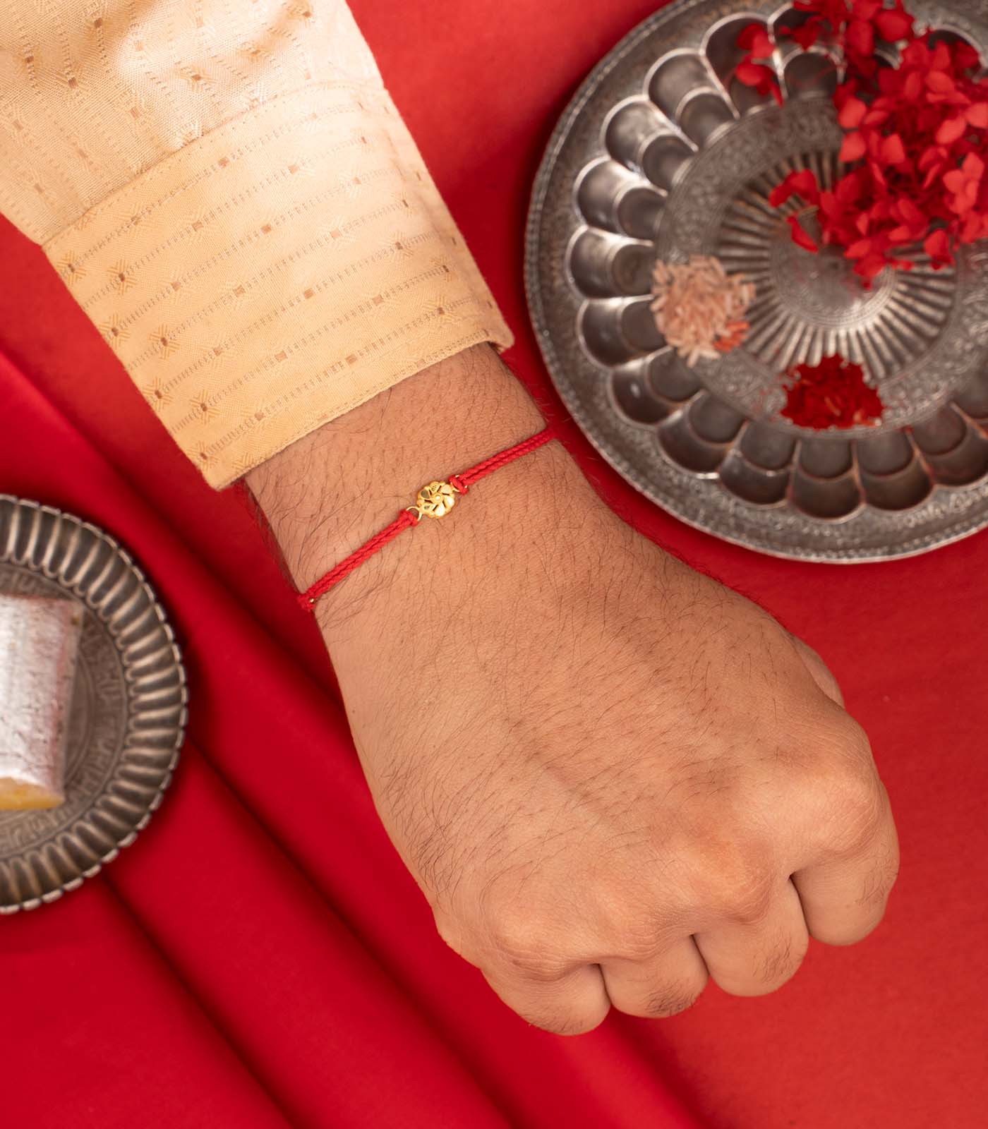 Gold Rakhi By P N Gadgil & Sons Ltd