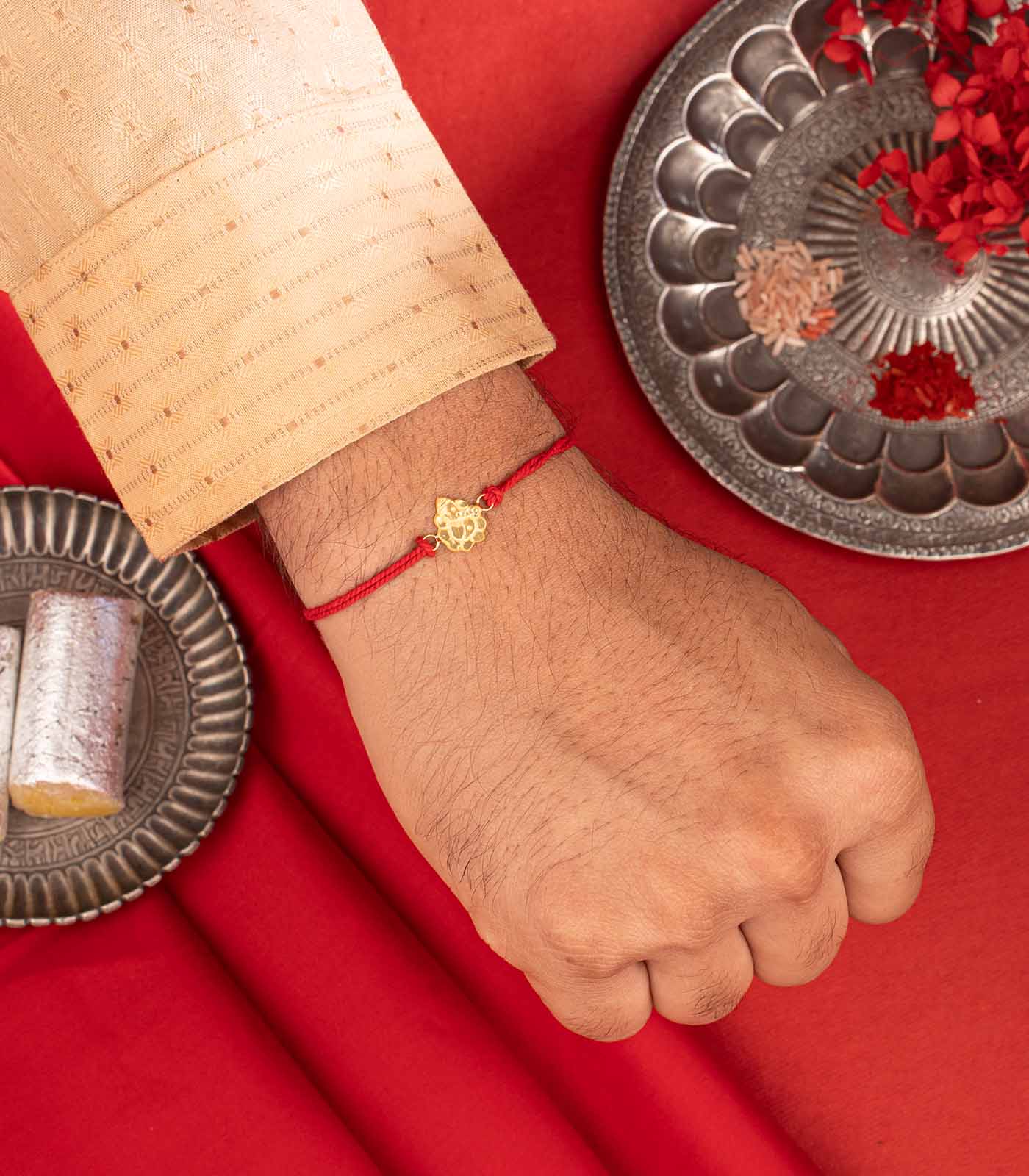 Gold Rakhi By P N Gadgil & Sons Ltd