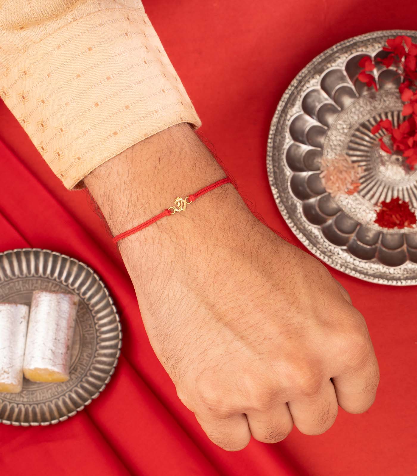 Gold Rakhi By P N Gadgil & Sons Ltd