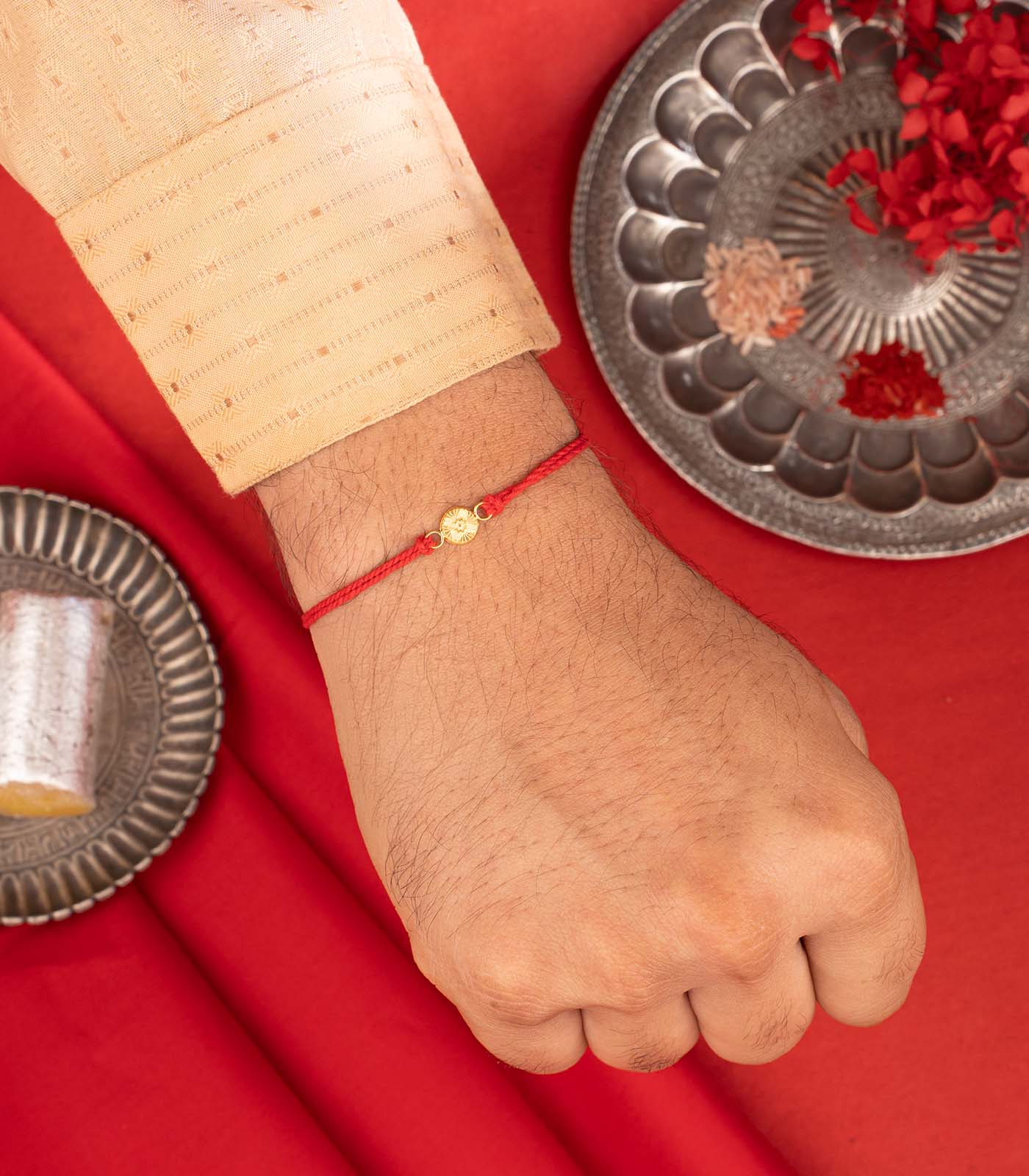 Gold Rakhi By P N Gadgil & Sons Ltd