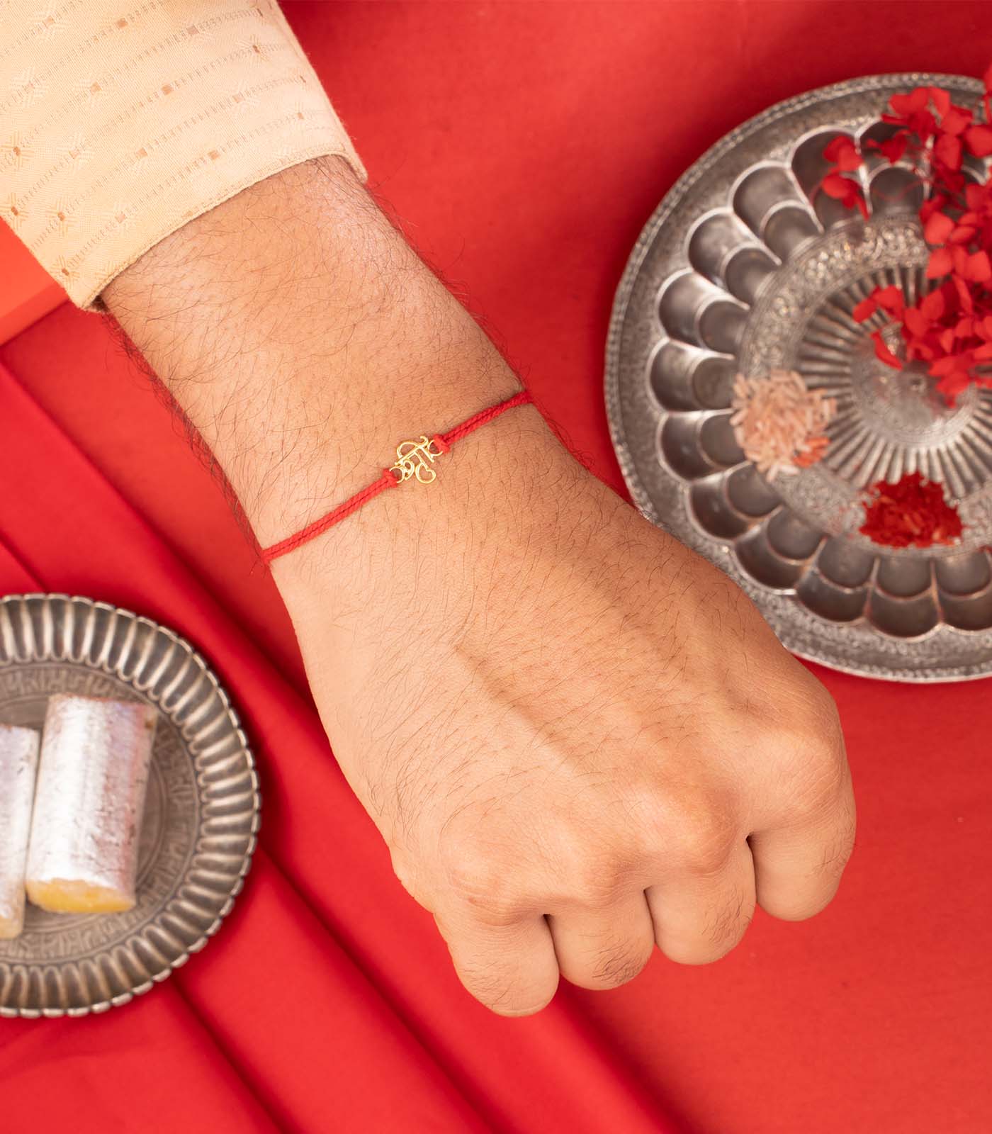 Gold Rakhi By P N Gadgil & Sons Ltd