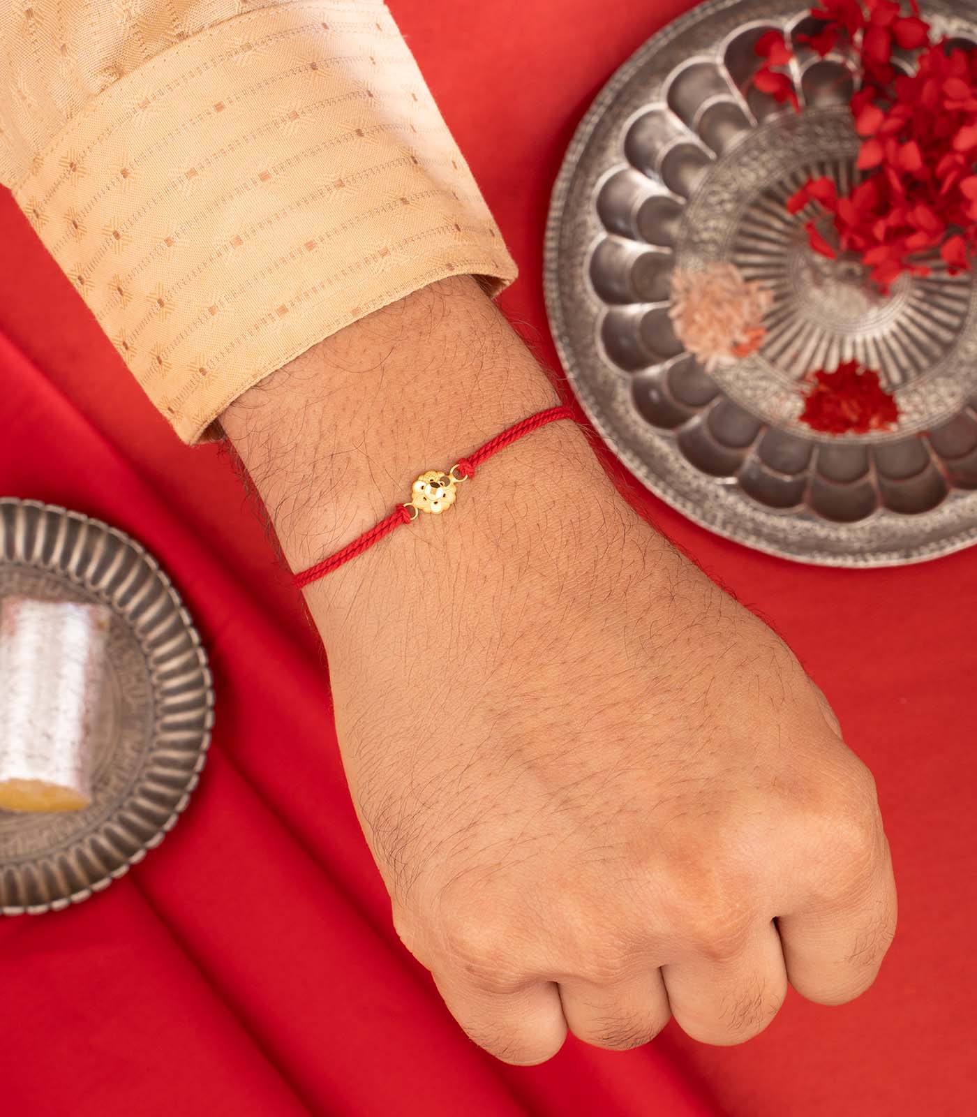 Gold Rakhi By P N Gadgil & Sons Ltd