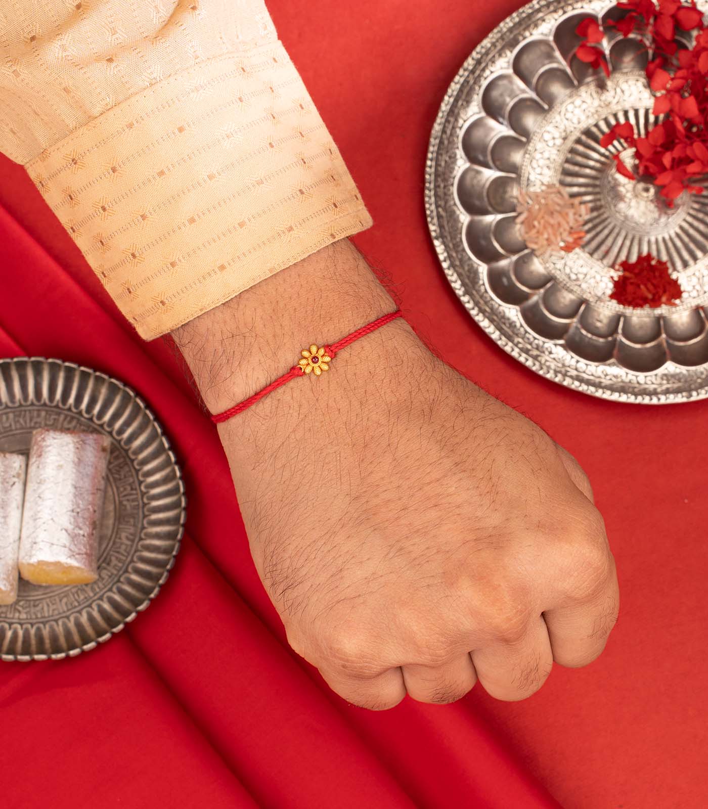 Gold Rakhi By P N Gadgil & Sons Ltd