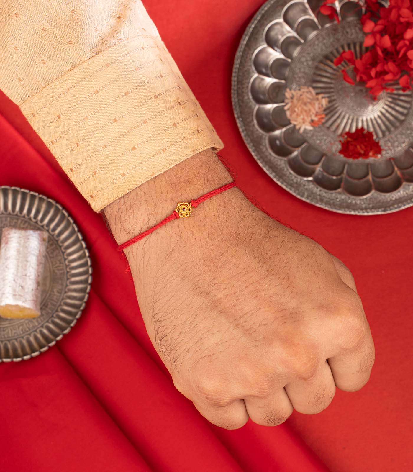 Gold Rakhi By P N Gadgil & Sons Ltd