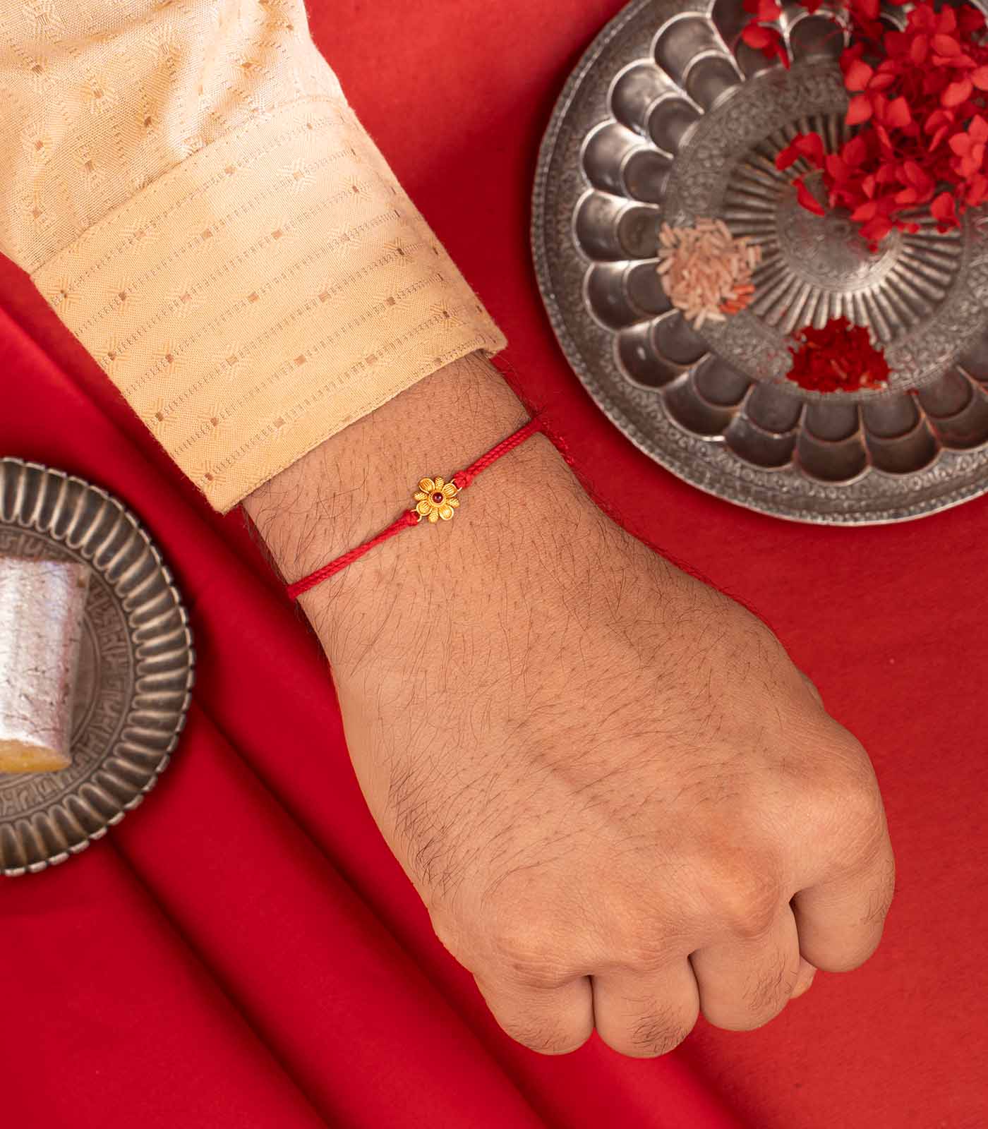 Gold Rakhi By P N Gadgil & Sons Ltd