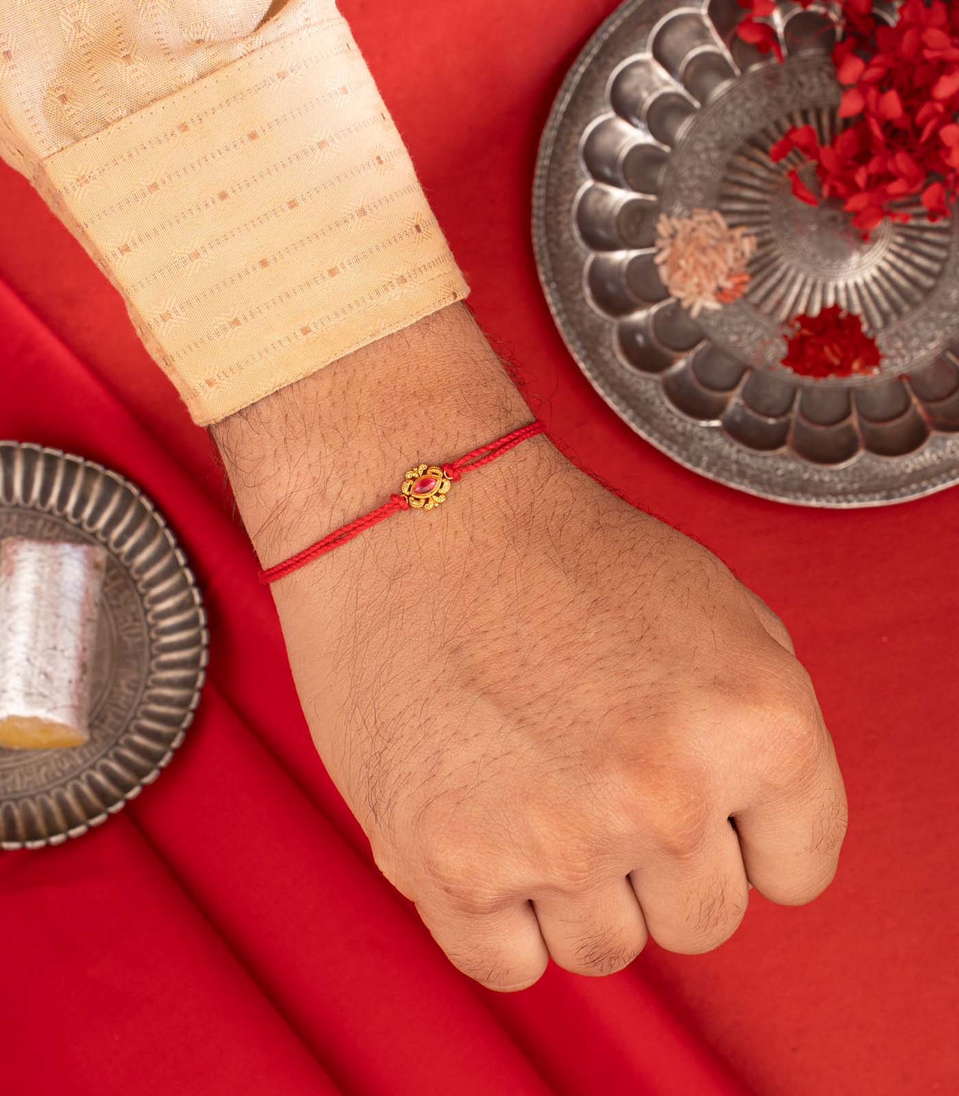 Gold Rakhi By P N Gadgil & Sons Ltd