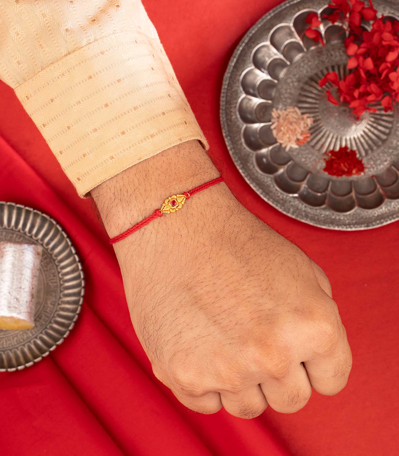 Gold Rakhi By P N Gadgil & Sons Ltd