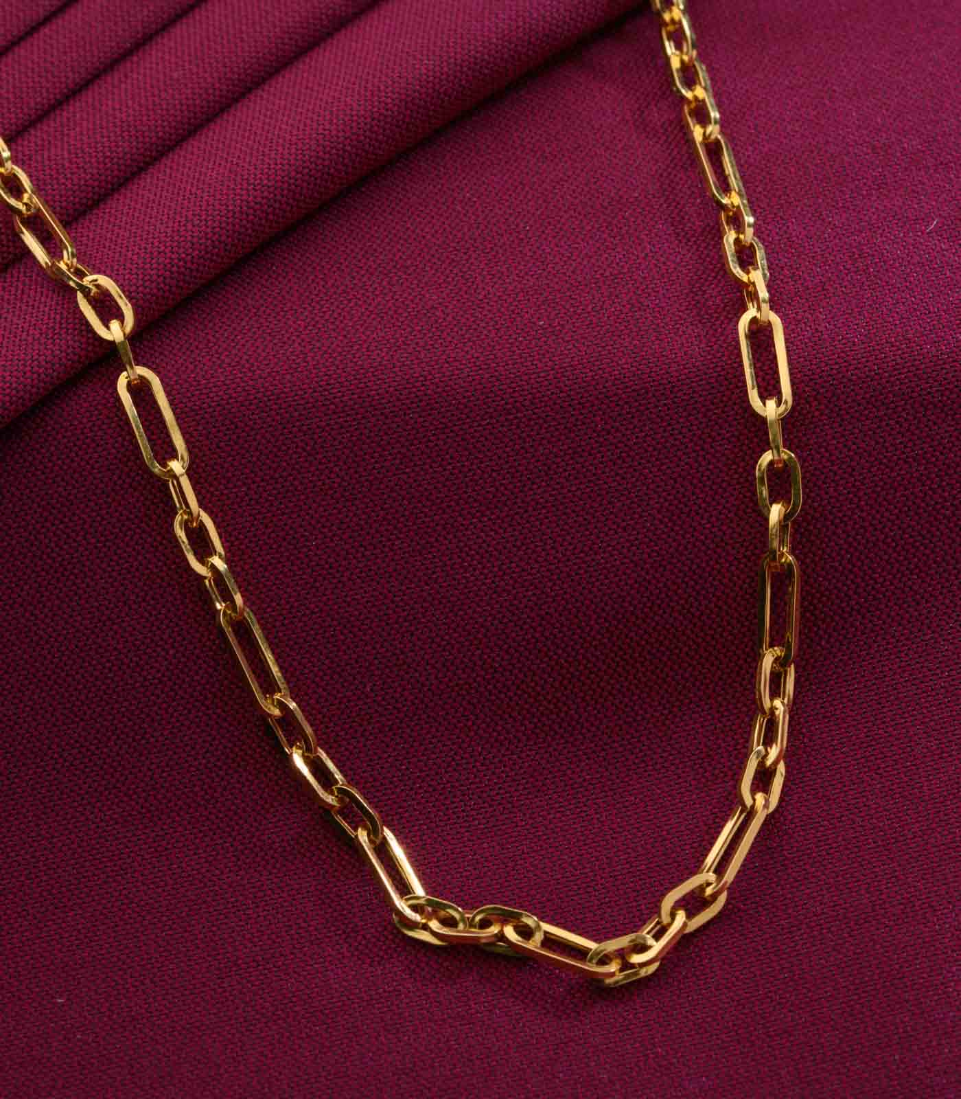 Buy Gold Chain for Men in Modern Look – P. N. Gadgil & Sons Ltd
