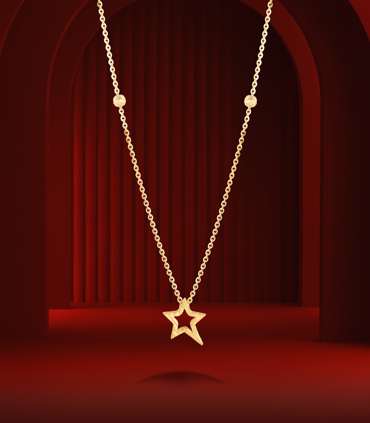 Star Charm Goph Necklace