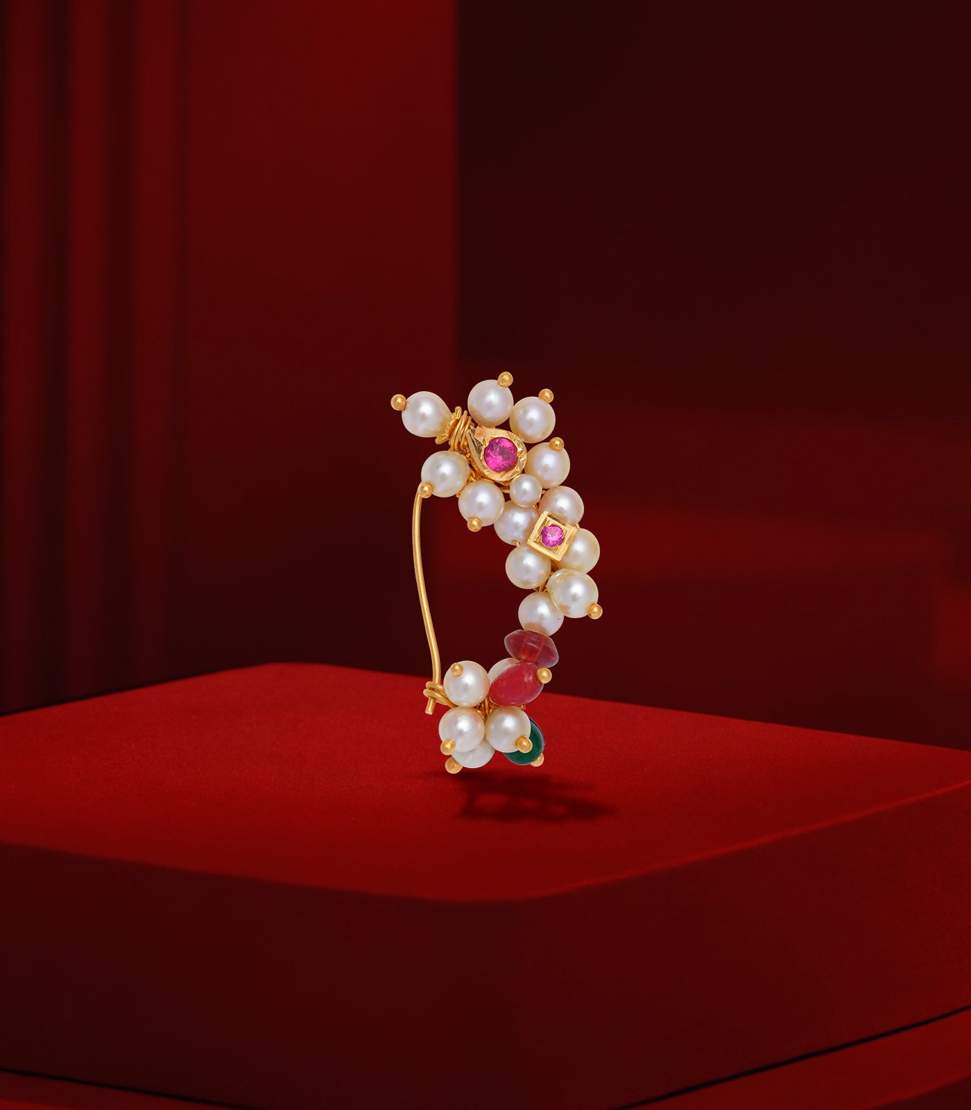 Vintage Pearl Nath (Pierced)