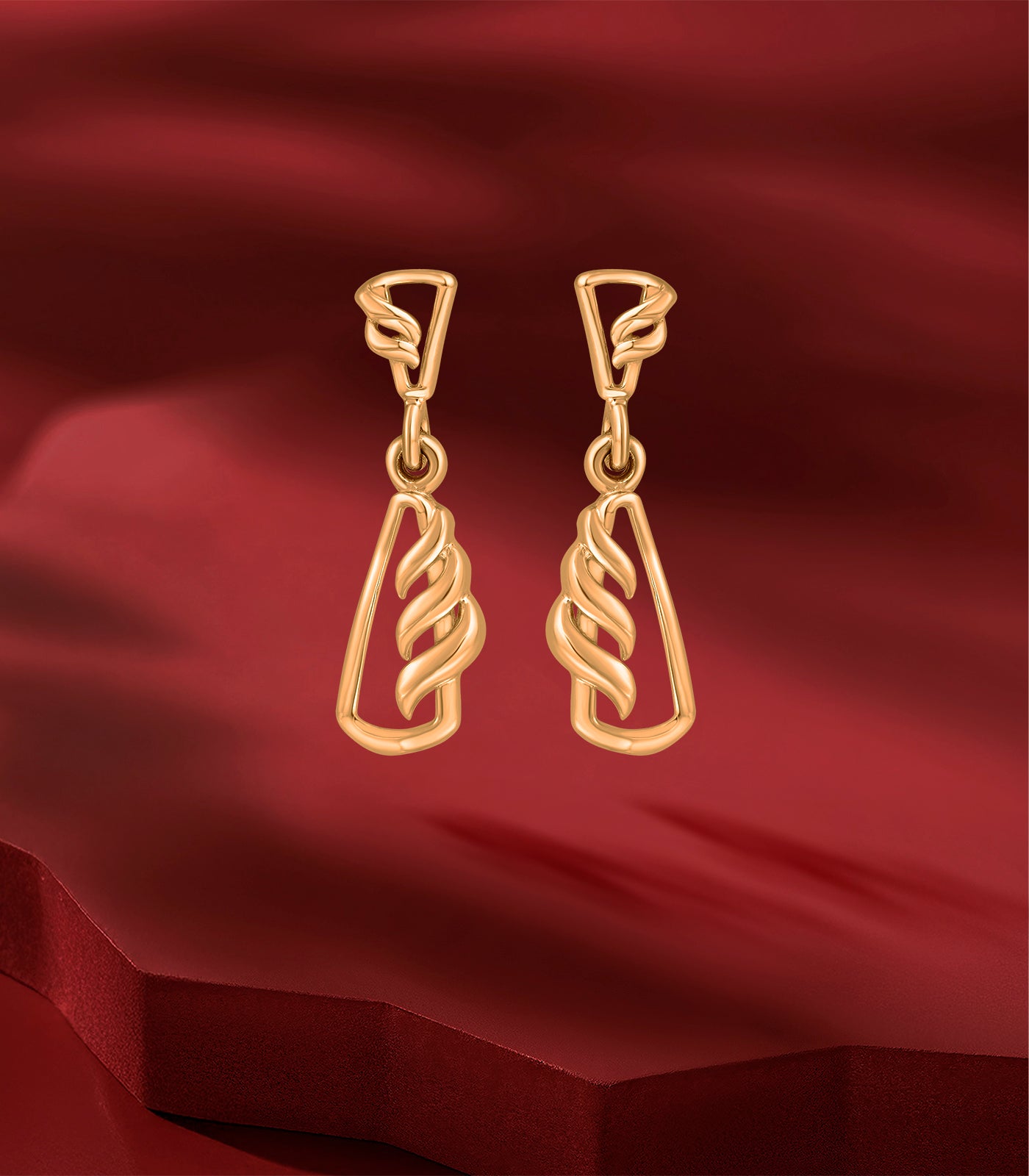 Designer Twist Gold Tops