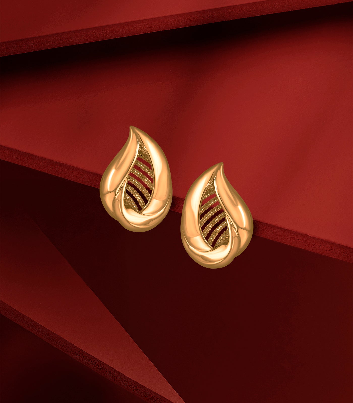 Shining Drops Gold Tops