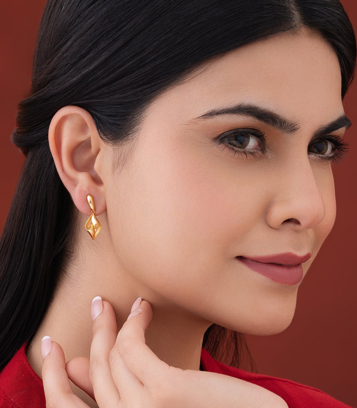 Diamond Shaped Gold Tops