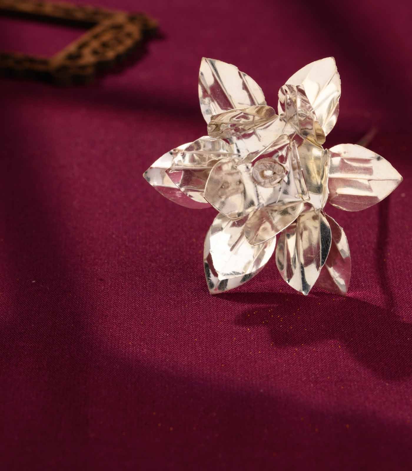 Silver Kamal Phul Large