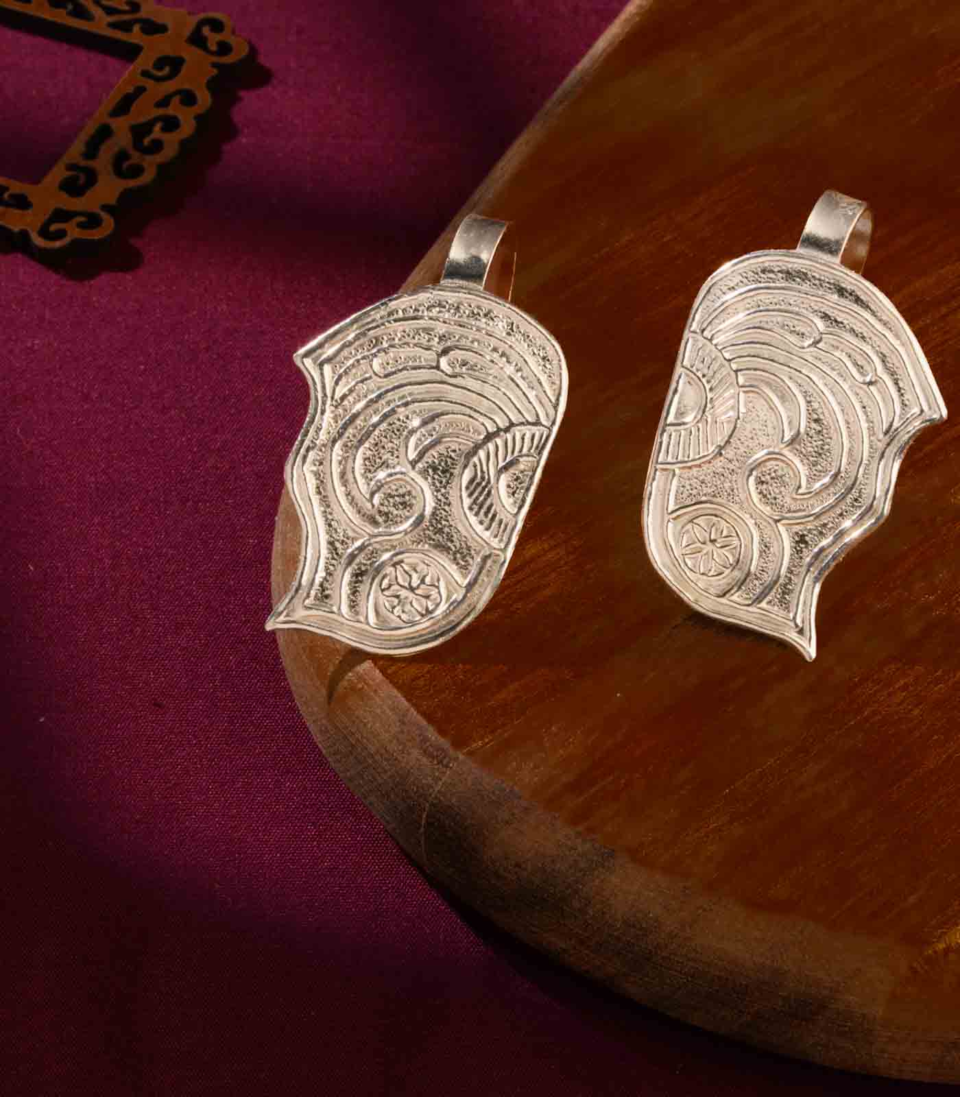 Silver Ganpati Kan-Small