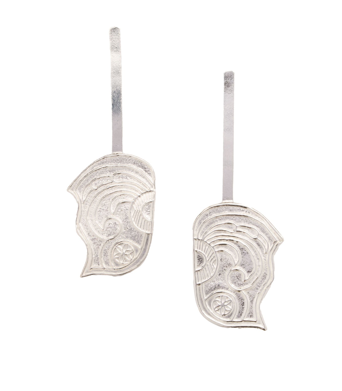 Silver Ganpati Kan-Medium