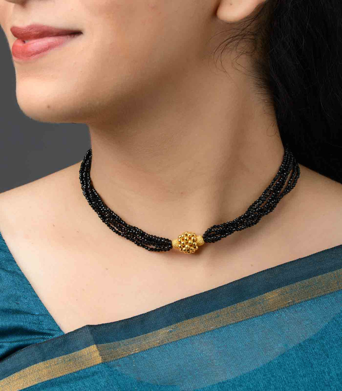 Black Thread Gold Necklace With Price Necklace Buy Black Beads