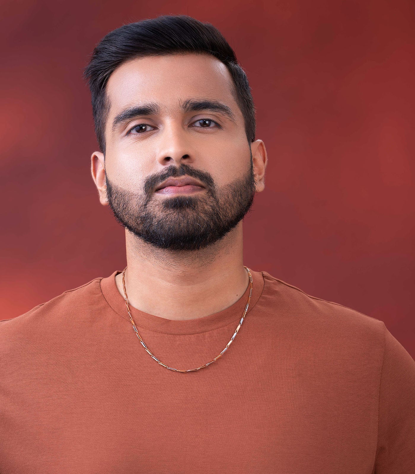 Dual Edge Rose Gold Chain