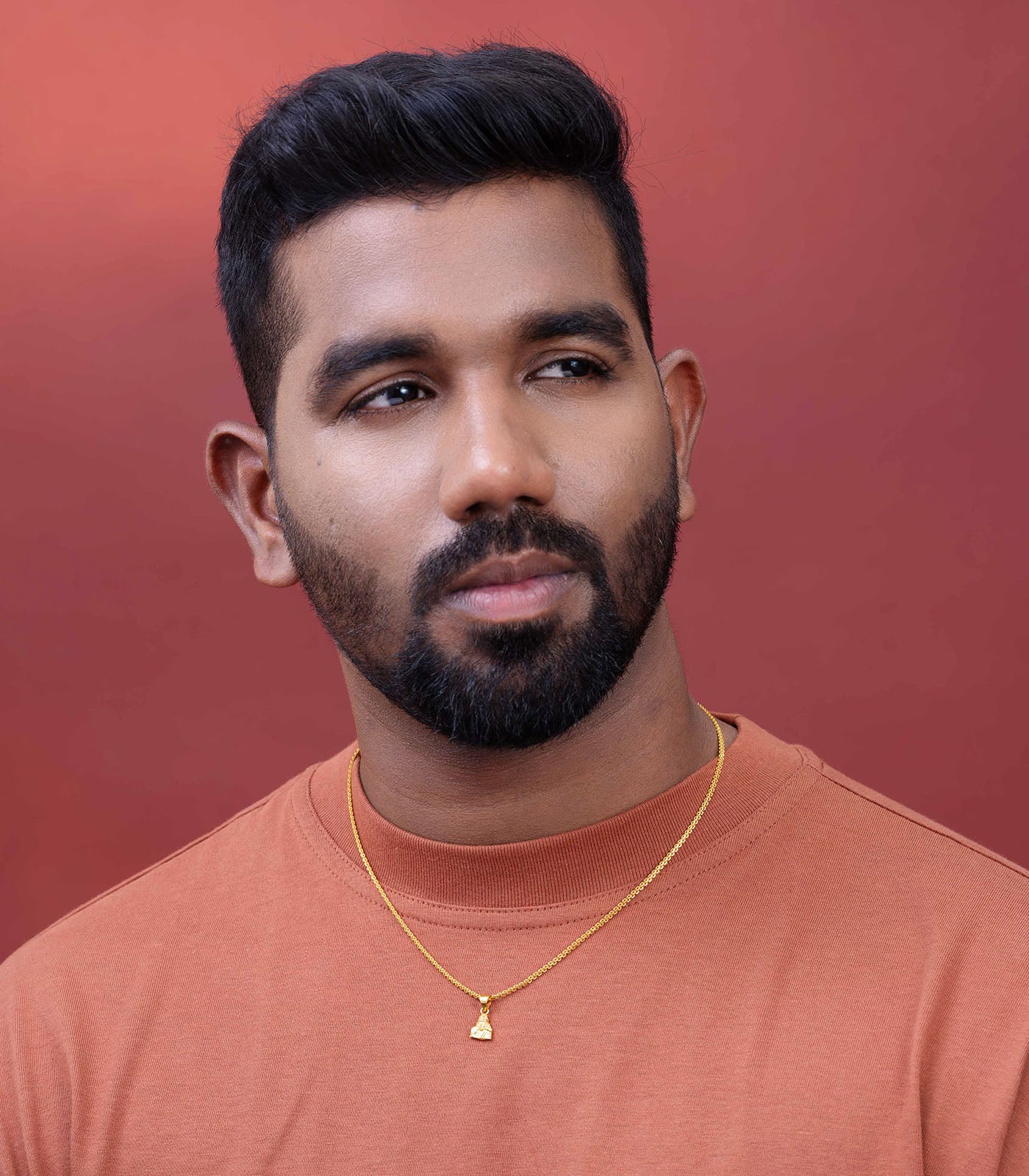 Ganpati Gold Chain Pendant