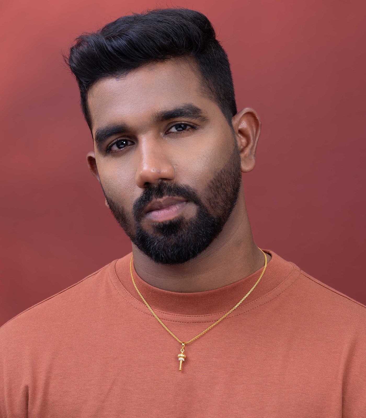 Lord Hanuman Gada Chain Pendant