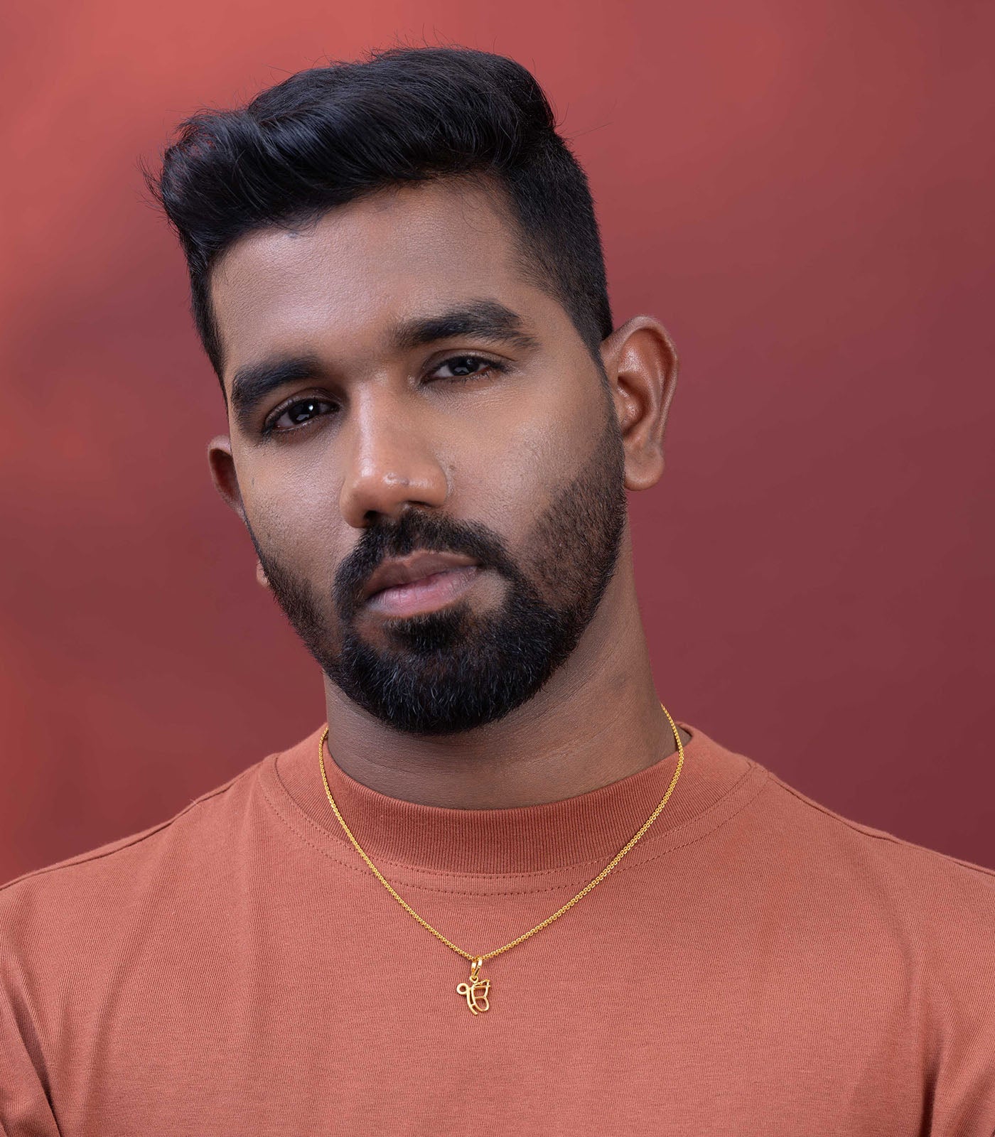 Ik Onkar 22KT Gold Pendant